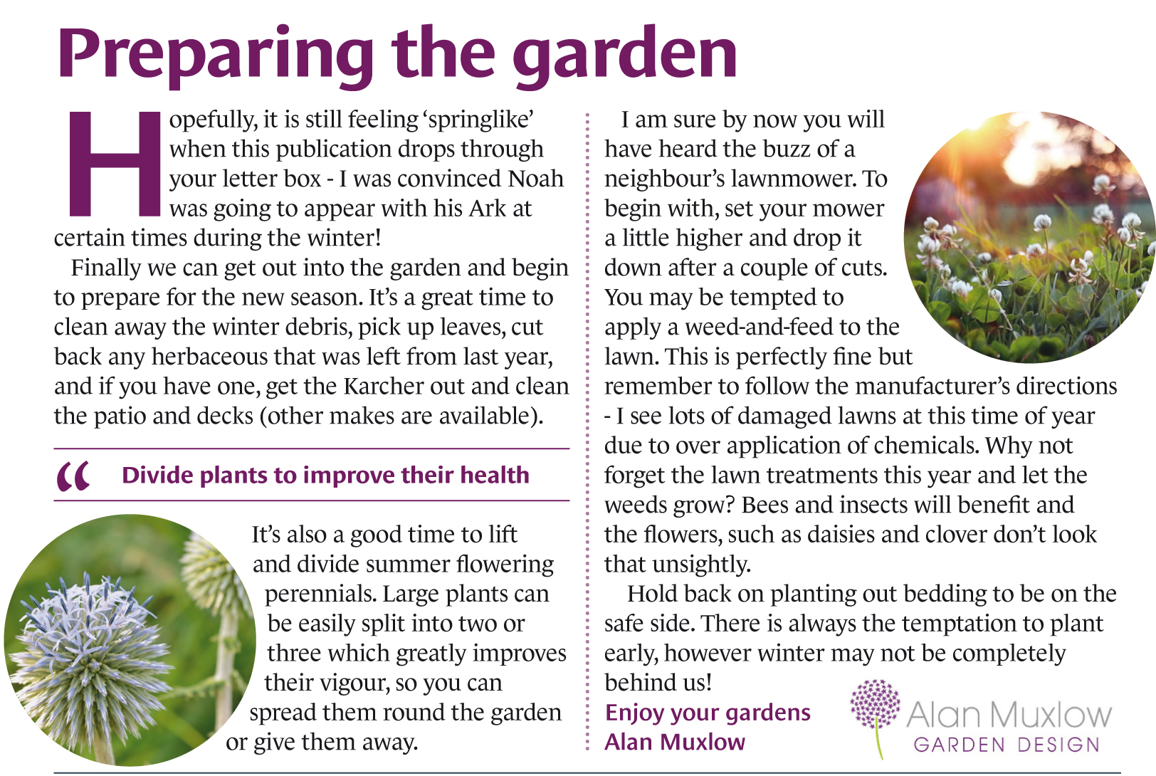 Alan Muxlow Apr May26